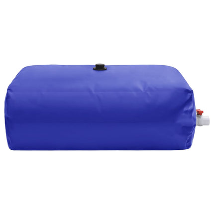 vandtank med hane sammenfoldelig 670 l PVC