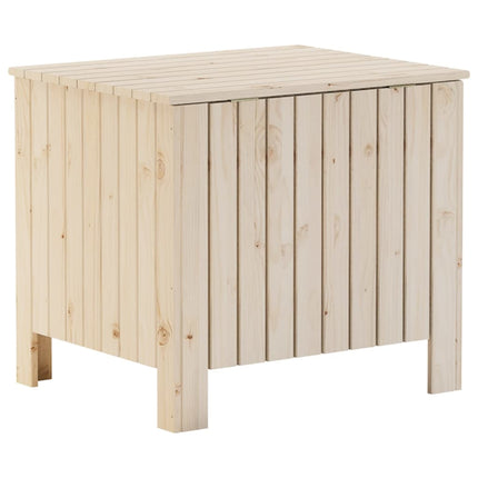 opbevaringsboks med låg RANA 60x49x54 cm massivt fyrretræ