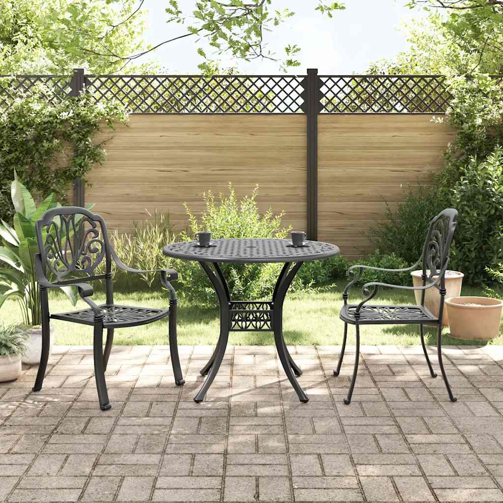 bistrost 3 dele stbt aluminium sort