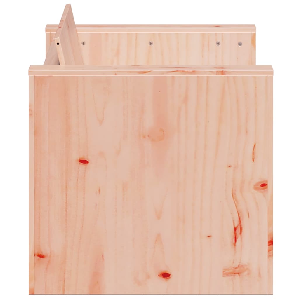 2-personers havesofa 134x60x62 cm massivt douglasgran