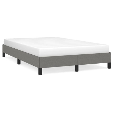 sengeramme uden madras 120x190 cm stof enkeltseng Mørkegrå