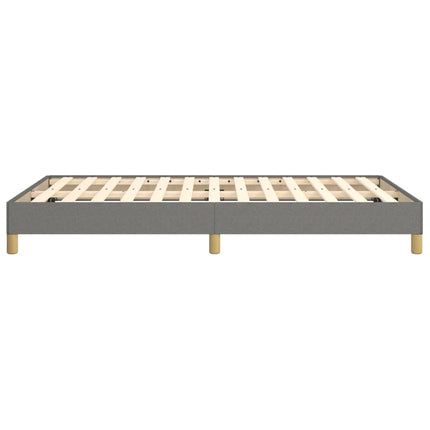 sengeramme uden madras 120x190 cm stof enkeltseng Mørkegrå