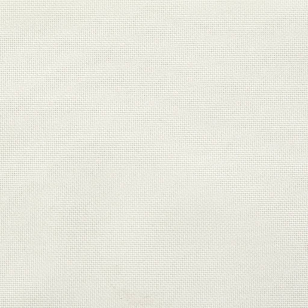 stolehynder med høj ryg 6 stk. 120x50x7 cm stof antracitgrå