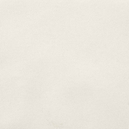 hynde til liggestol 186x58x4 cm stof meleret cremefarvet