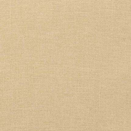 hynde til liggestol 186x58x4 cm stof meleret beige
