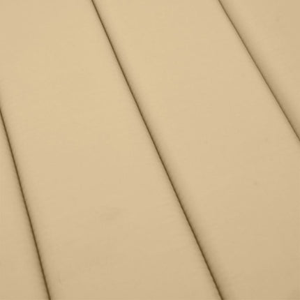 hynde til liggestol 200x50x4 cm stof meleret beige