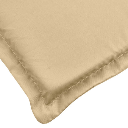 hynde til liggestol 200x70x4 cm stof meleret beige