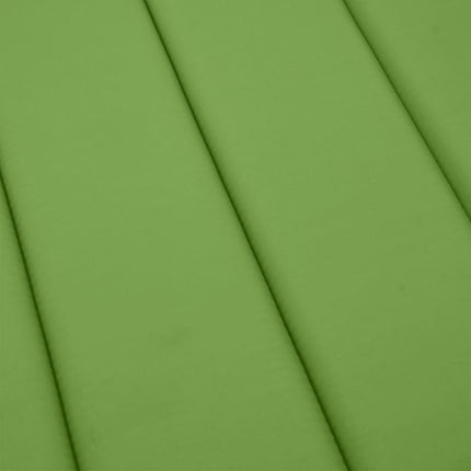hynde til liggestol 200x70x4 cm stof meleret grøn