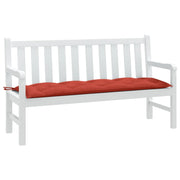 hynde til havebænk 150x50x7 cm stof meleret red