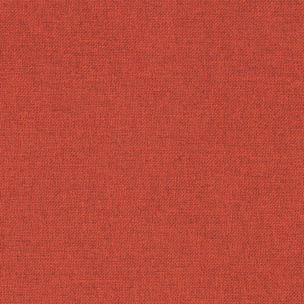 hynde til havebænk 180x50x7 cm stof meleret rød