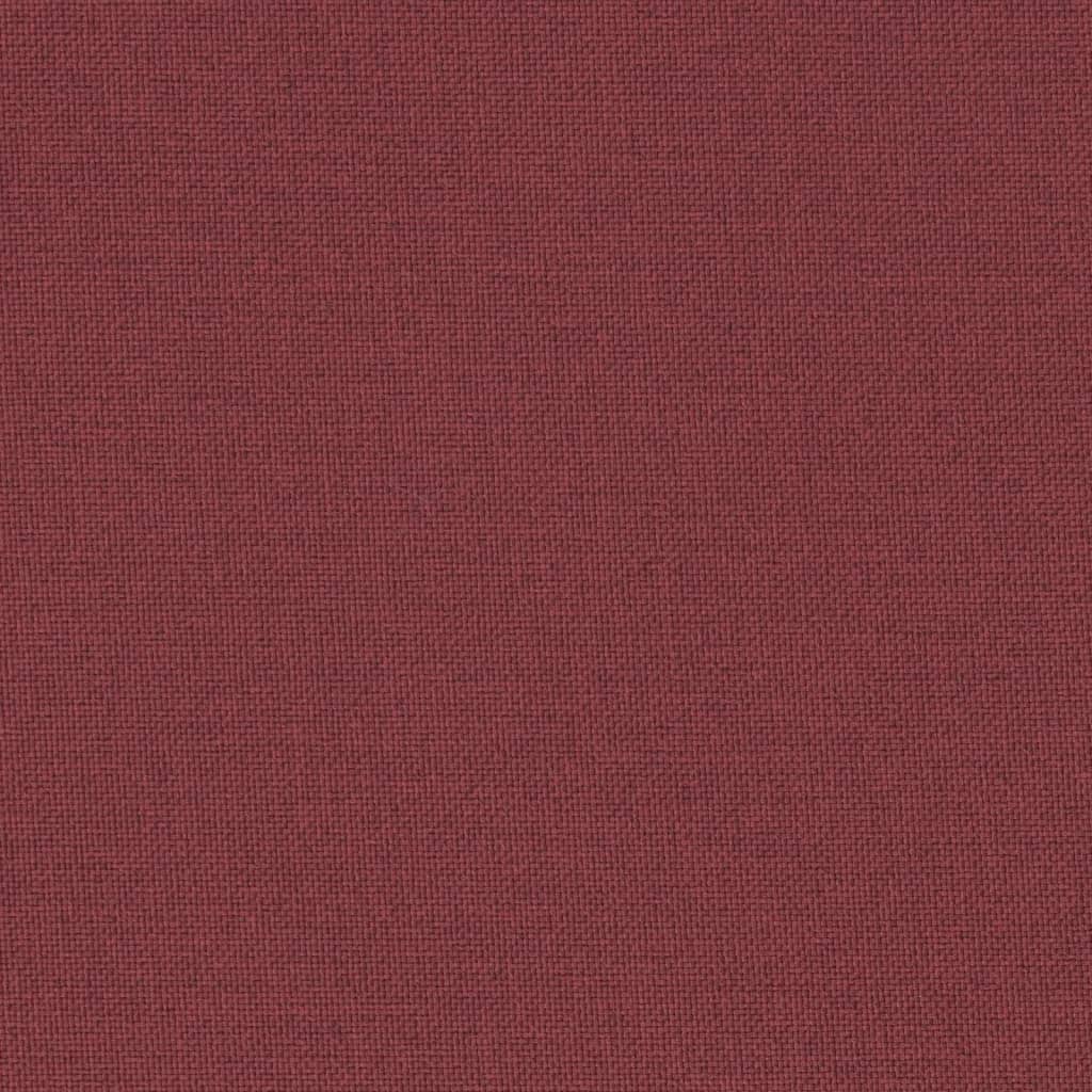 hynde til havebænk 180x50x7 cm stof meleret vinrød