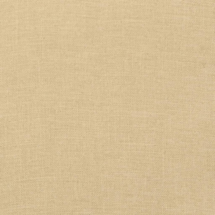 hynder til havebænk 2 stk. 180x50x7 cm stof meleret beige
