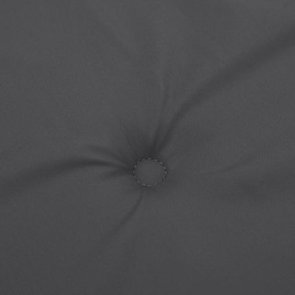 hynder til havebænk 2 stk. 200x50x7 cm stof meleret antracitgrå