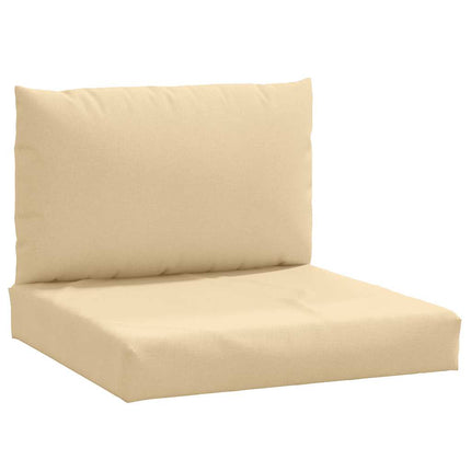 pallehynder 2 stk. stof meleret beige