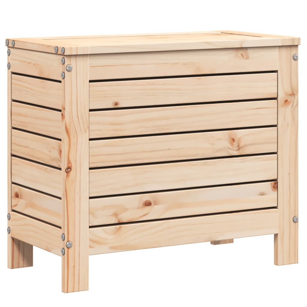 haveskammel 62x31,5x52 cm massivt fyrretræ