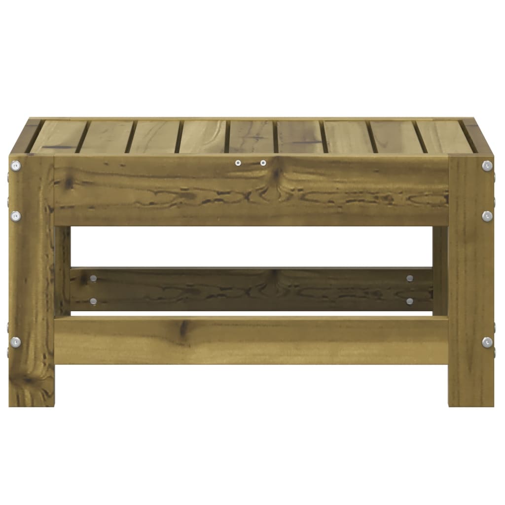 haveskammel 62x30x32 cm imprægneret fyrretræ