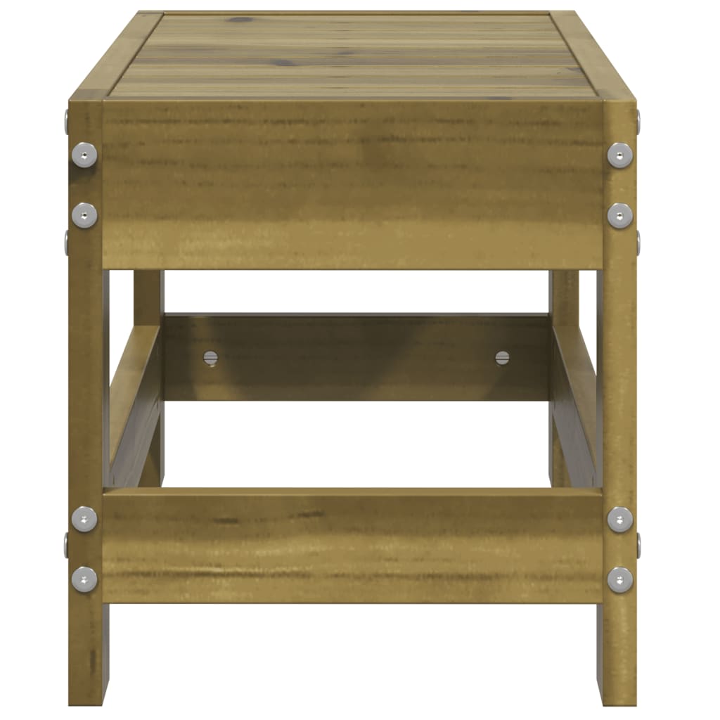 haveskammel 62x30x32 cm imprægneret fyrretræ