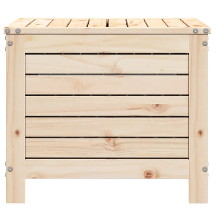 haveskammel 62x63,5x53,5 cm massivt fyrretræ