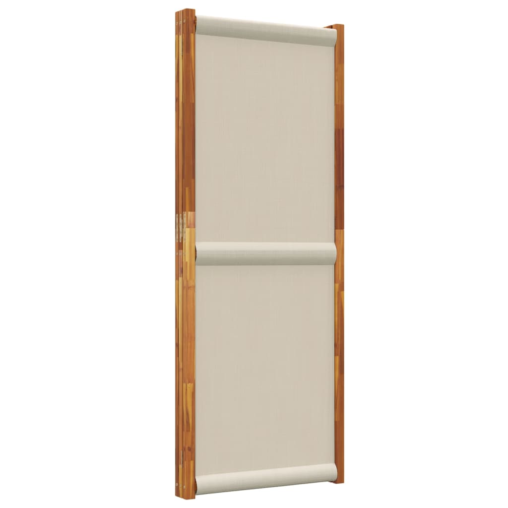 3-panels rumdeler 105 x 165 cm lysegrå