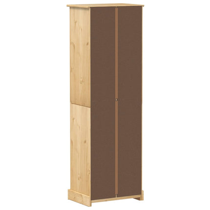 klædeskab Corona 55x38x170 cm massivt fyrretræ
