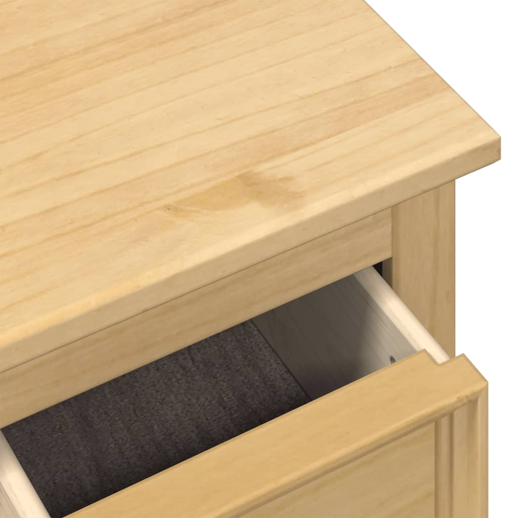 opbevaringsboks Corona 90x78x45 cm massivt fyrretræ