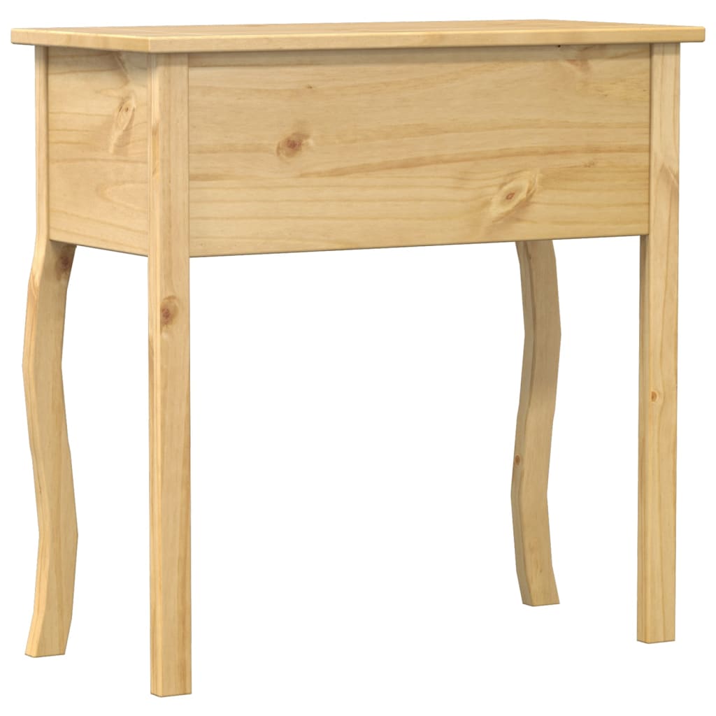 konsolbord Corona 73x35x73 cm massivt fyrretræ
