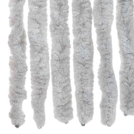 flueforhæng 56x185 cm chenille grå