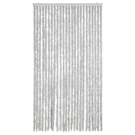 flueforhæng 100x200 cm chenille grå