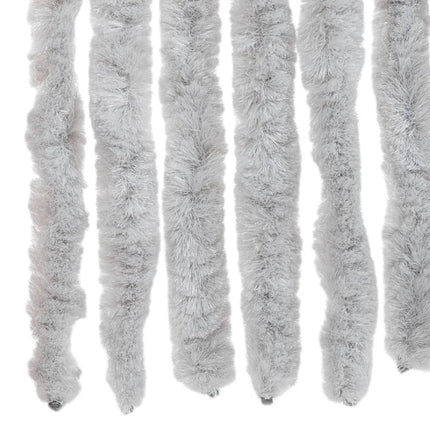 flueforhæng 100x220 cm chenille grå