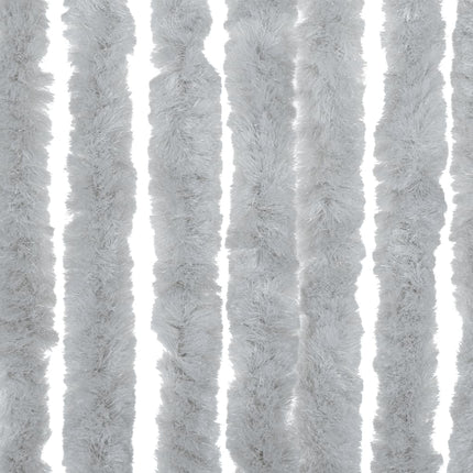 flueforhæng 100x220 cm chenille grå