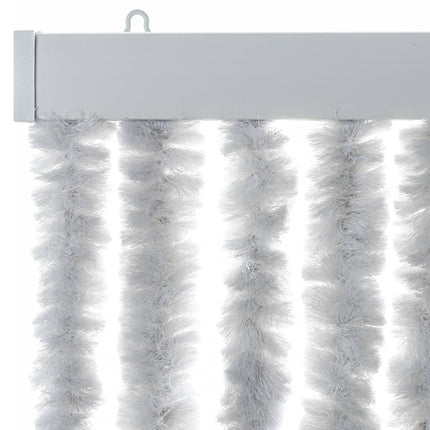 flueforhæng 100x230 cm chenille grå