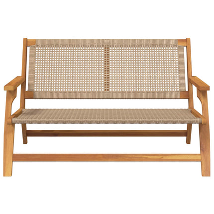 Havemøbler Beige 122 x 78 x 73 cm Massivt Akacietræ