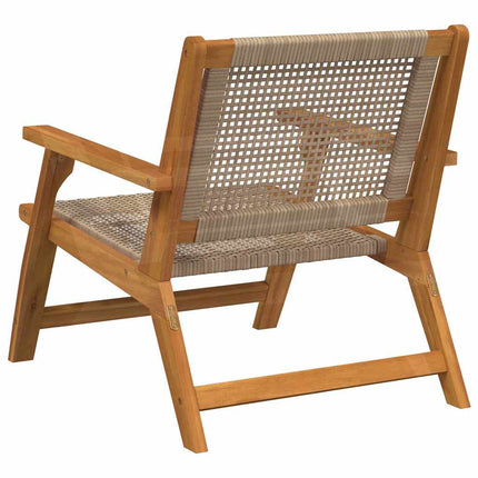 Havemøbler 2 pcs Beige 67 x 78 x 73 cm Massivt Akacietræ