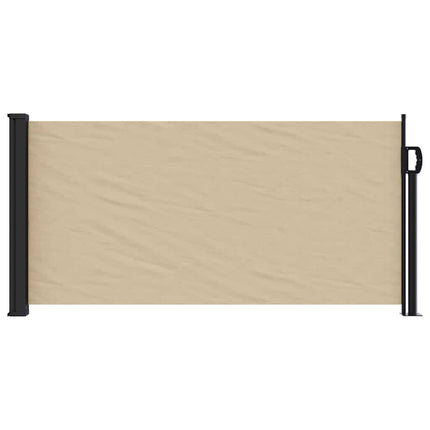 sammenrullelig sidemarkise 100x500 cm beige
