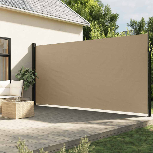 sammenrullelig sidemarkise 220x500 cm beige