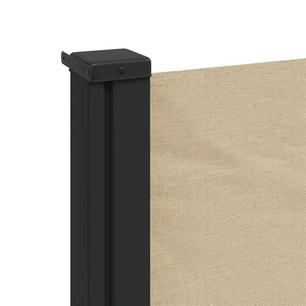 sammenrullelig sidemarkise 120 x 600 cm beige
