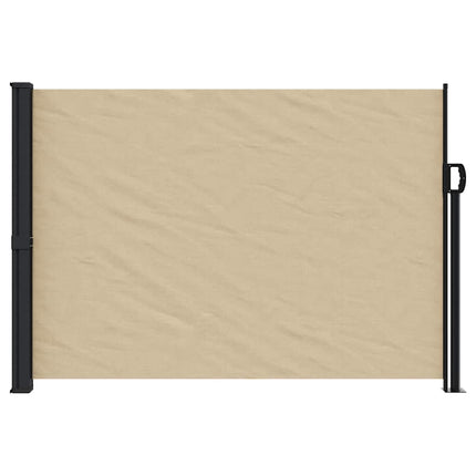 sammenrullelig sidemarkise 140x600 cm beige