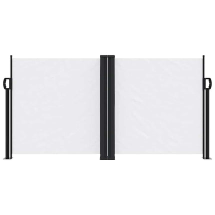 sammenrullelig sidemarkise 120 x 600 cm hvid