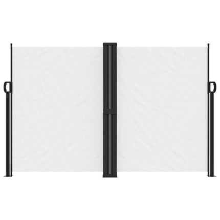 sammenrullelig sidemarkise 160 x 600 cm hvid