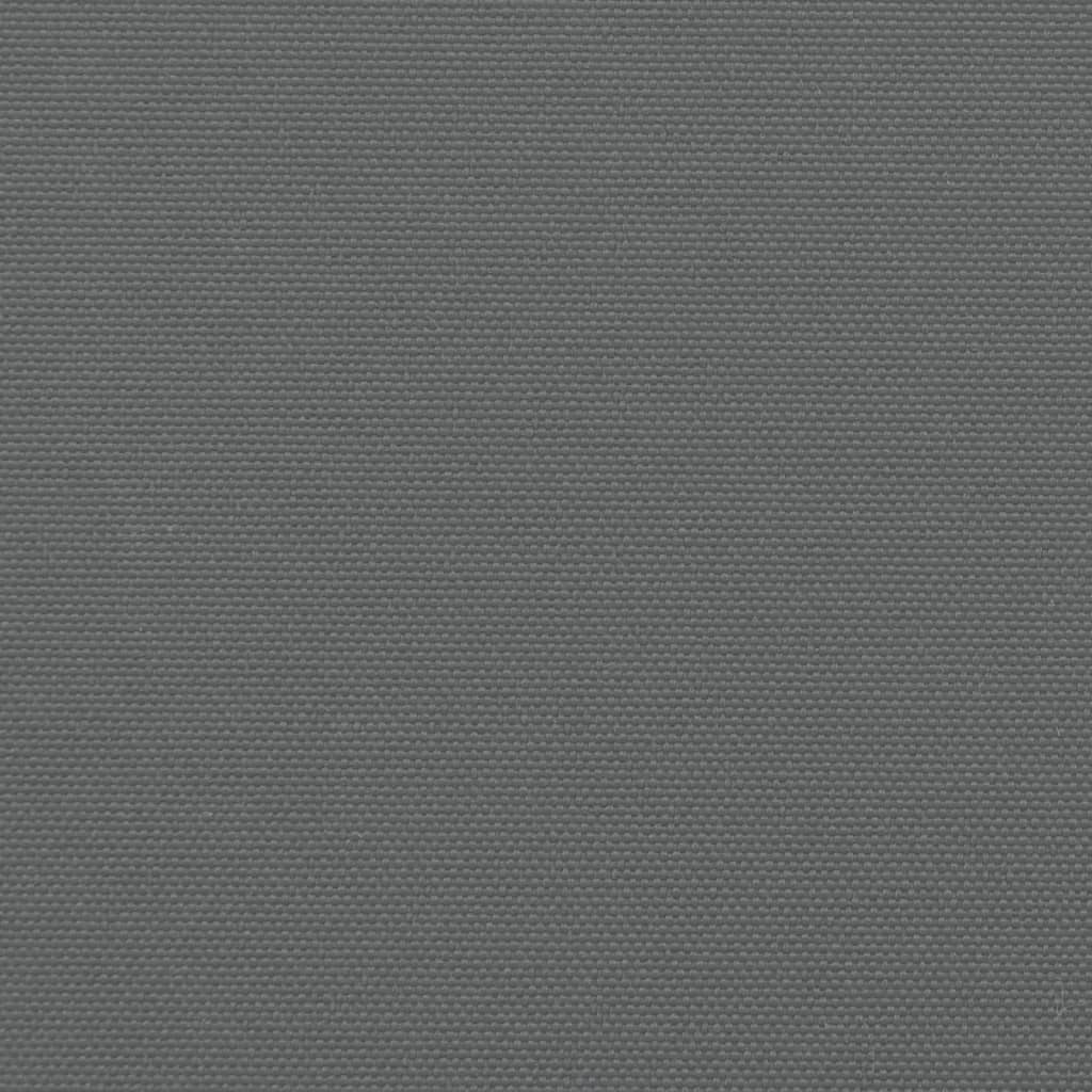 sammenrullelig sidemarkise 180x600 cm antracitgrå