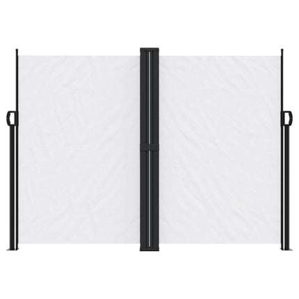 sammenrullelig sidemarkise 180x600 cm hvid