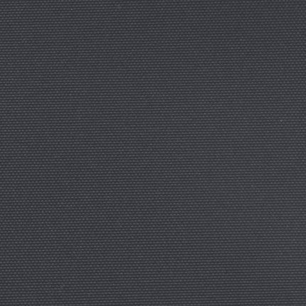 sammenrullelig sidemarkise 200x600 cm sort