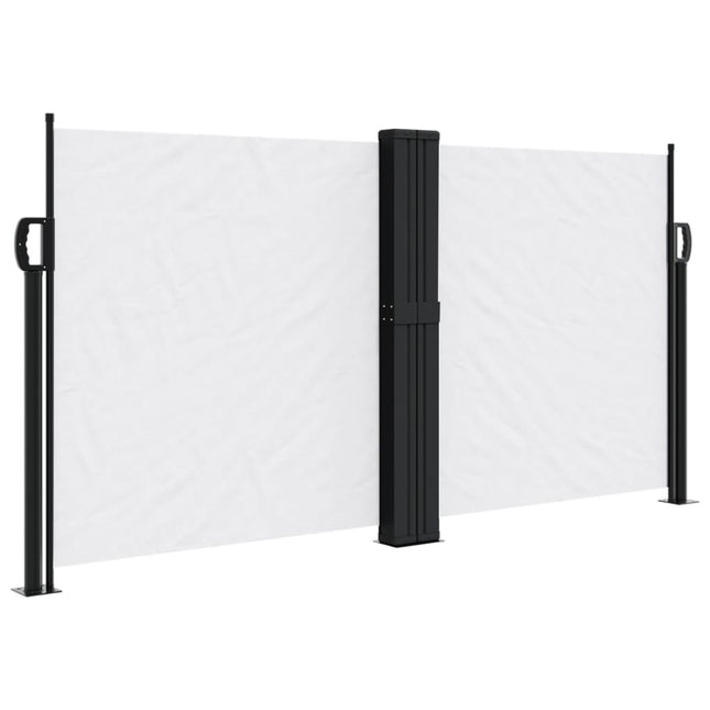 sammenrullelig sidemarkise 120x1000 cm hvid