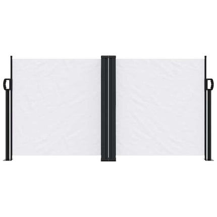 sammenrullelig sidemarkise 120x1000 cm hvid