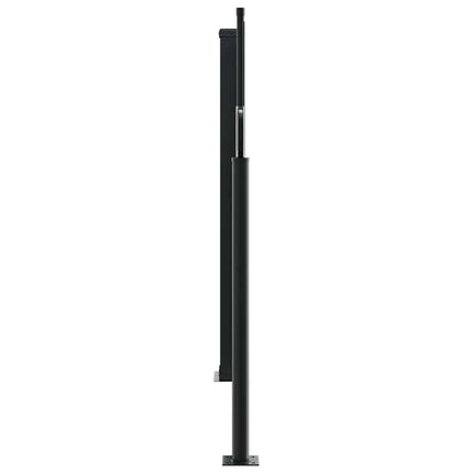 sammenrullelig sidemarkise 120x1000 cm hvid