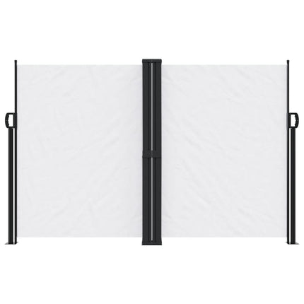 sidemarkise 160x1000 cm sammenrullelig hvid