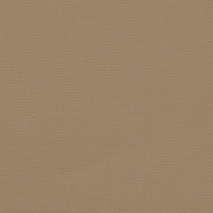 sidemarkise 140x1200 cm sammenrullelig gråbrun