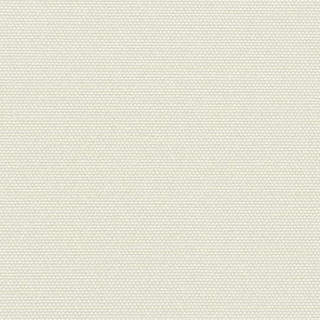 sammenrullelig sidemarkise 180x1200 cm cremefarvet