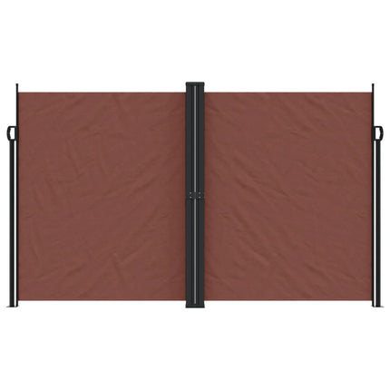 sammenrullelig sidemarkise 200x1200 cm brun