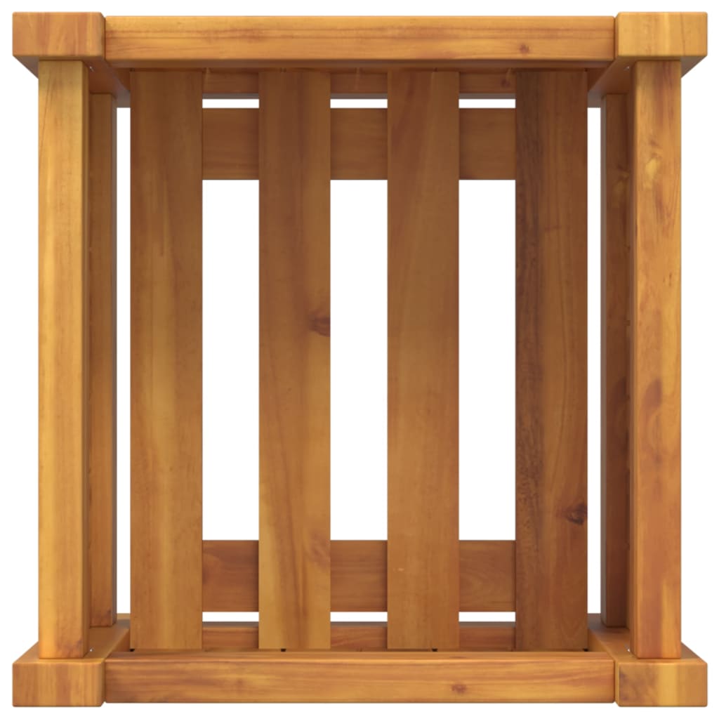 plantekasse med for 31x31x30 cm massivt akacietræ